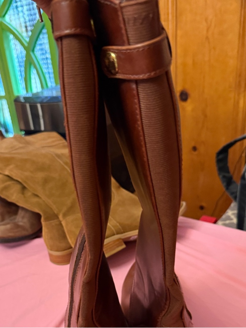 Target Brown Over-the-Knee Riding Boots - Picture 5 of 5